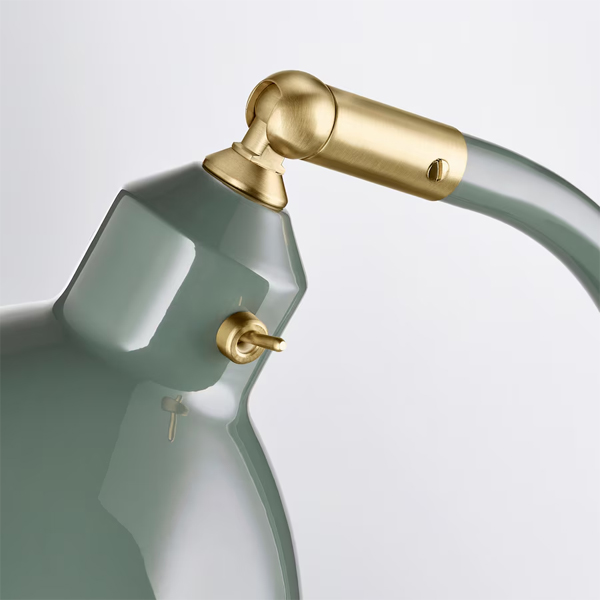 RODFLIK Lampa za radni sto, sivozelena