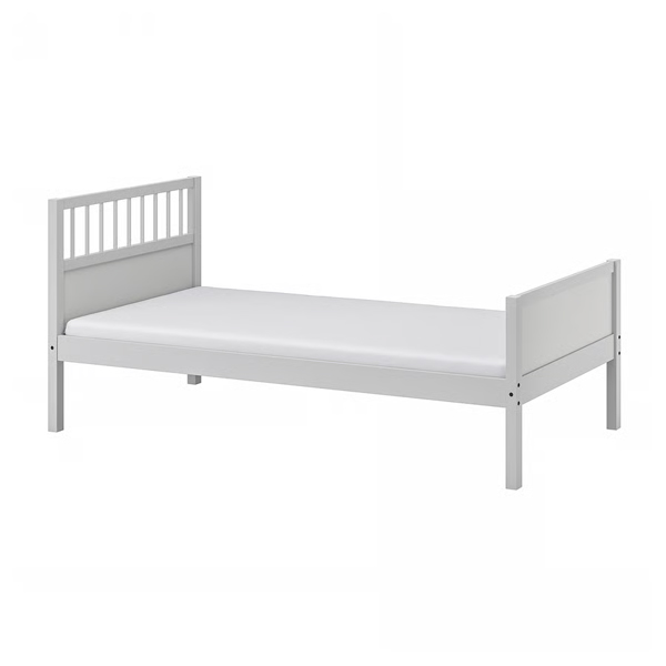 SMYGA 90x200cm Okvir kreveta, svijetlosiva