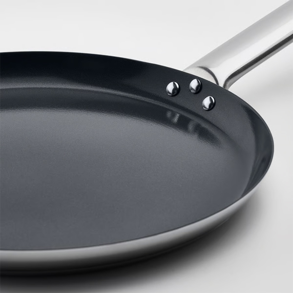 IKEA 365+ 24cm Tiganj za palačinke, nerđajući čelik/neprianjajući sloj