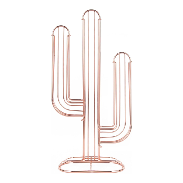 CACTUS 20.5x40cm drzac za kapsule, Copper