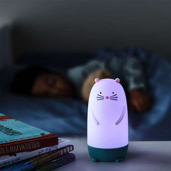 SPIKEN 13cm LED noćno svijetlo, oblik vidre raznobojno