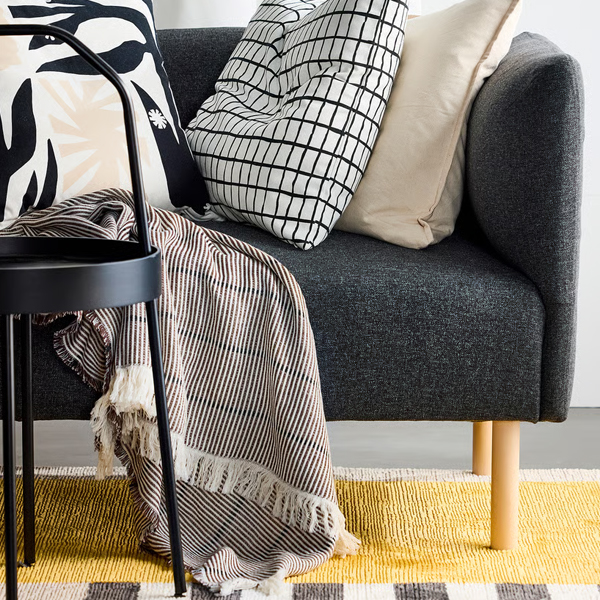 ELSYSTEM 133x195cm Tepih, niski flor, raznobojno