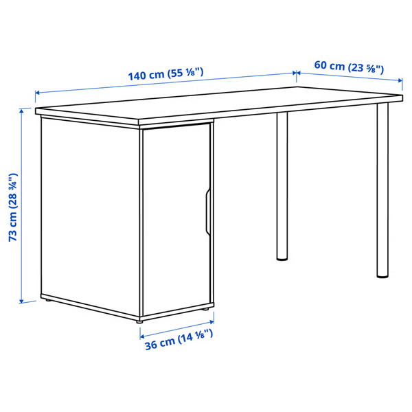 NORDEN 26/89/152x80cm Sto na preklop, breza