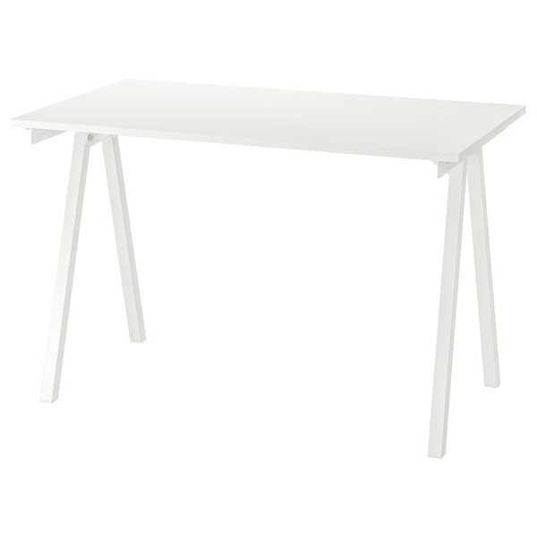 TROTTEN 120x70cm Radni sto, bijela