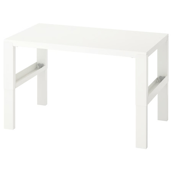 PAHL 96x58 cm Radni sto, bijela
