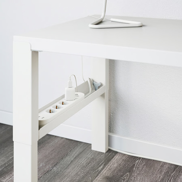 PAHL 96x58 cm Radni sto, bijela