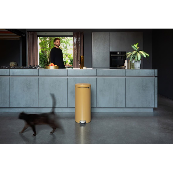 KANTA ZA OTPATKE 30l - NewIcon Pedal Bin, Warm Gold