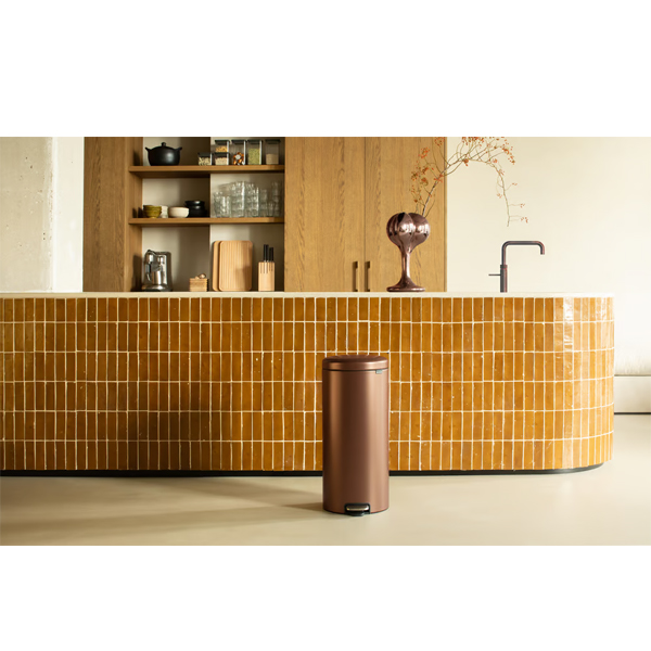 KANTA ZA OTPATKE 30l - NewIcon Pedal Bin, Warm Bronze