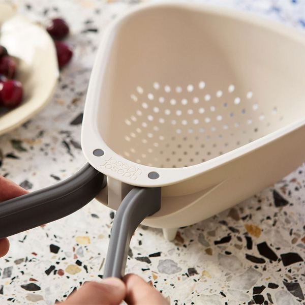 Droplet cjediljka s preklopnom ručkom, bijela