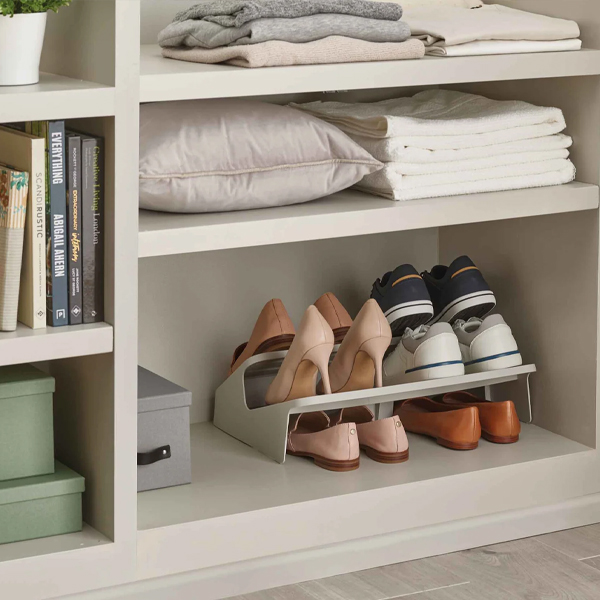 Shoe-In™ Organizator za cipele, velika, ecru