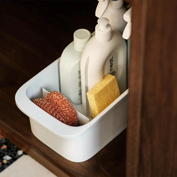 CupboardStore™ Posuda na točkiće, siva