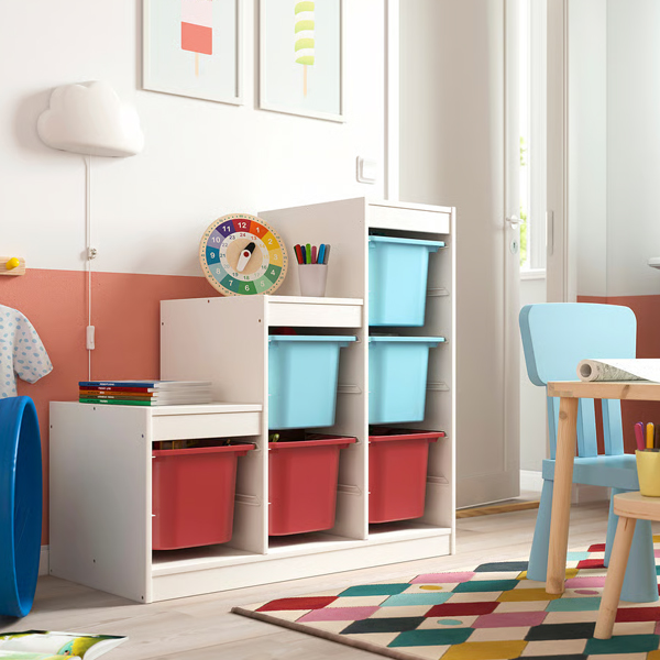 TROFAST 99x44x94cm okvir police, bijela