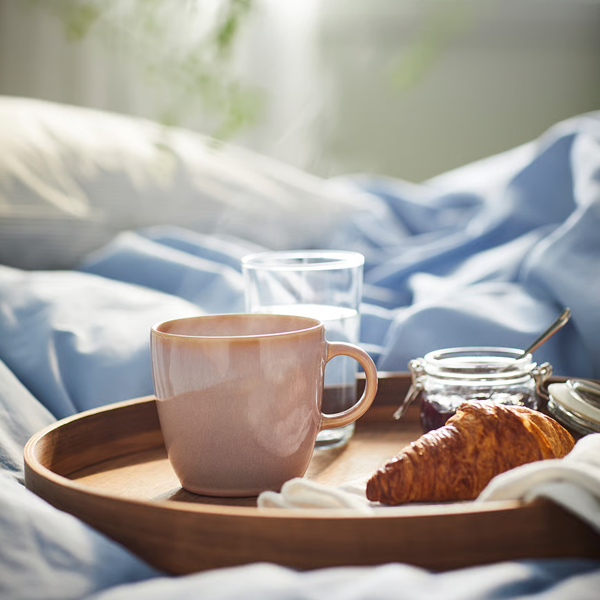 FARGKLAR Šolja, svijetloroze, 42 cl