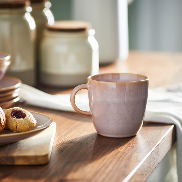 FARGKLAR Šolja, svijetloroze, 42 cl