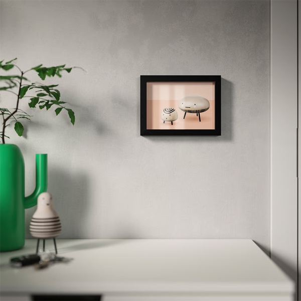 RODALM 13x18cm Ram, crna