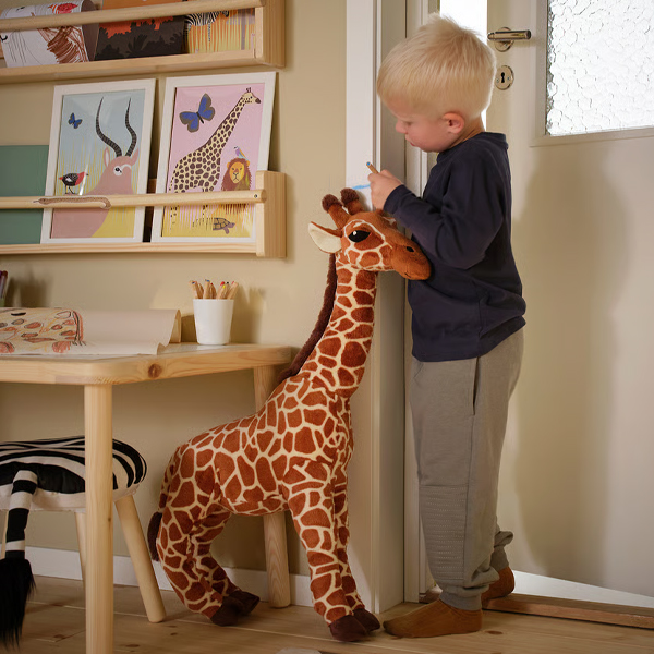 SANDLOPARE 70cm Plišana igračka, žirafa/smeđa