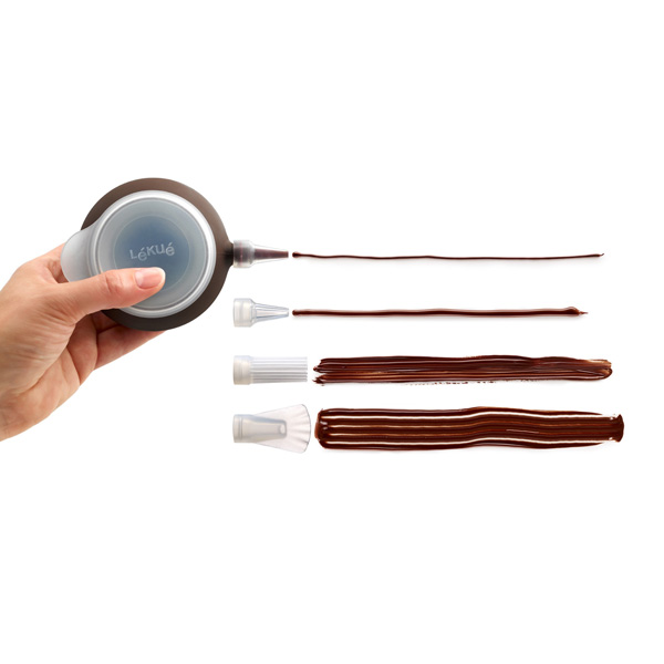 ŠPRIC ZA DEKORACIJU, 4 nastavka