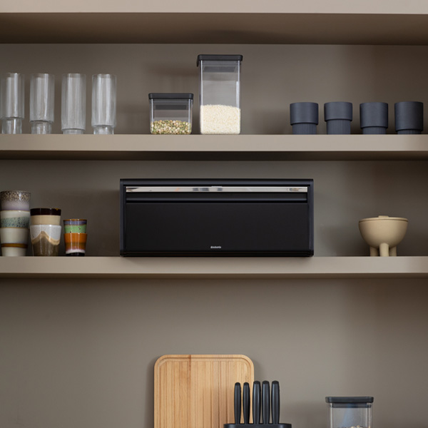 KUTIJA ZA HLJEB - Fall Front, Black