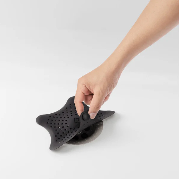 STARFISH zaštita za odvod, crna