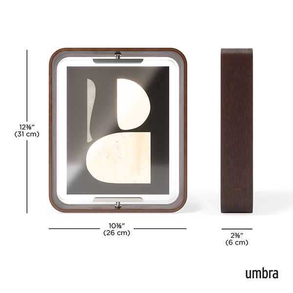 BELLWOOD ram za sliku, tamno drvo