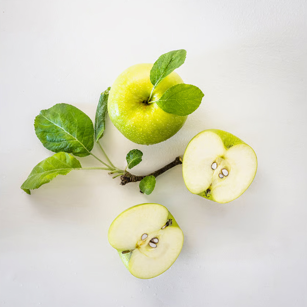 LOVSKOGSLUND Mirisna svijeća u čaši, jabuka/svijetlozelena, 12 h