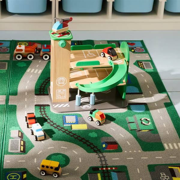 LILLABO 75x133cm Tepih, zelena