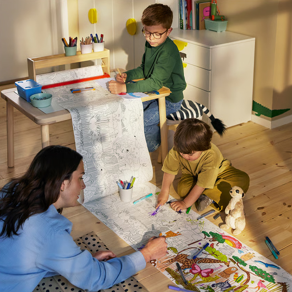 SANDLOPARE 10m Rolna papira za bojenje, savana