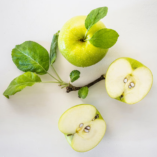 LOVSKOGSLUND Mirisna svijeća u čaši, jabuka/svijetlozelena, 20 h