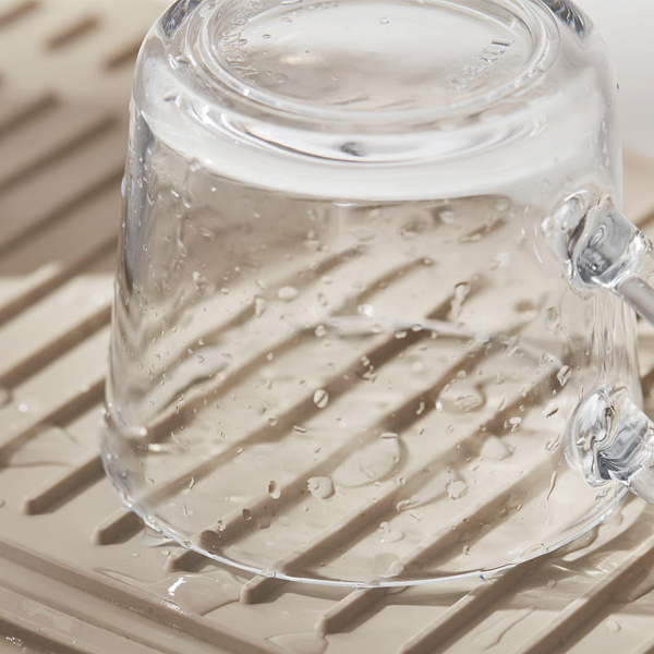 RINNIG 51x42cm Podmetač za sušenje suđa, bež