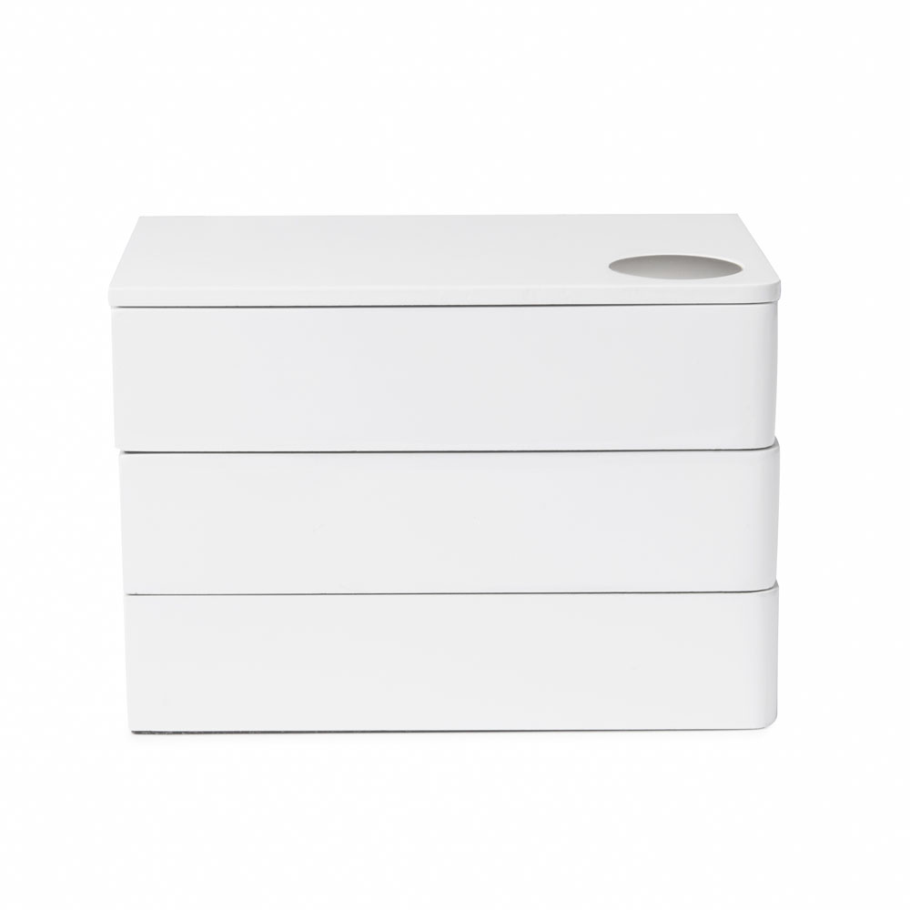 SPINDLE kutija za nakit, bijela