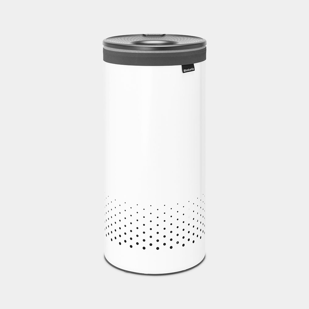 KANTA ZA VES 35l - White/Black Plastic Lid