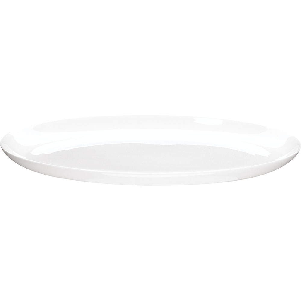 A TABLE 30x24cm ovalni plitki tanjir, bijela