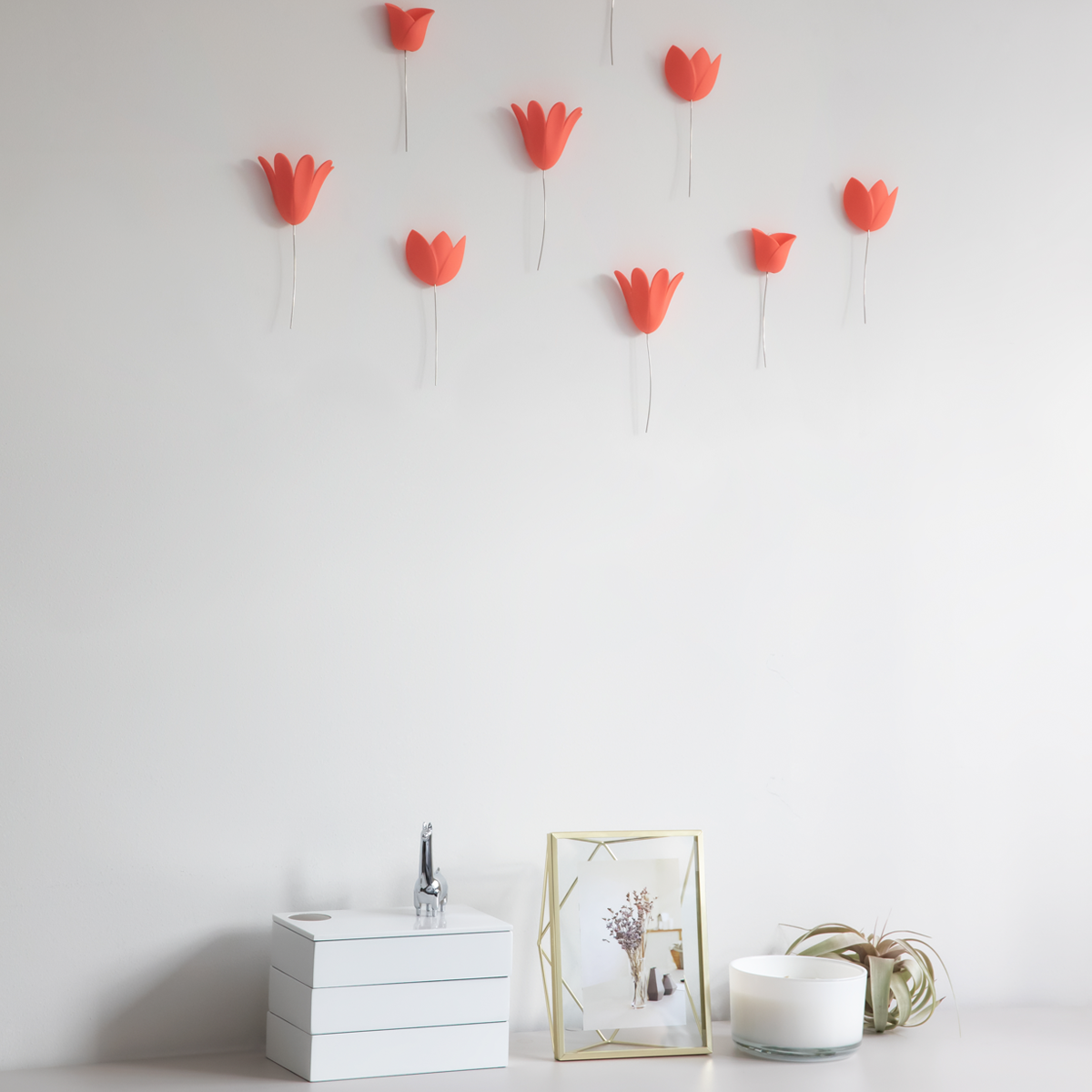 SPINDLE kutija za nakit, bijela