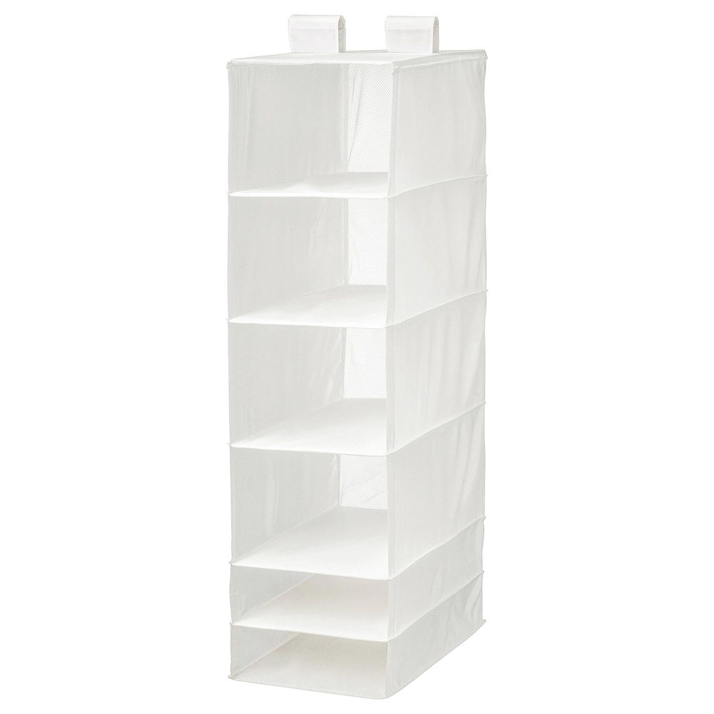 SKUBB 35x45x125cm element za odlaganje sa 6 odjeljaka, bijela