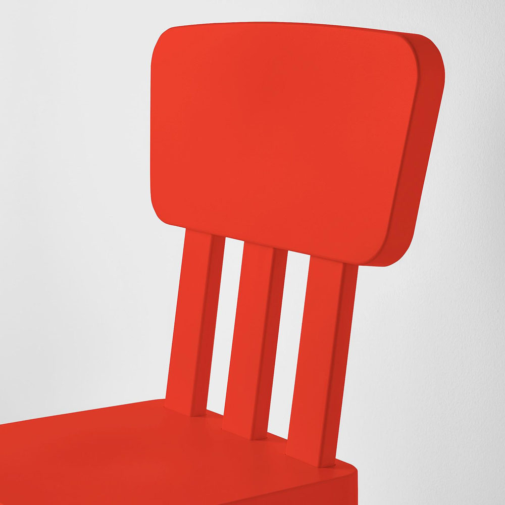 MAMMUT djecja stolica sa naslonom, crvena