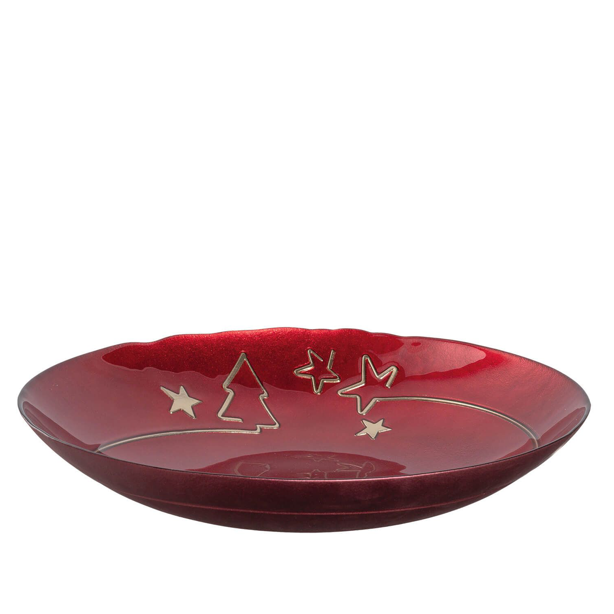 DECORA 40.4cm dekorativna zdjela, crvena
