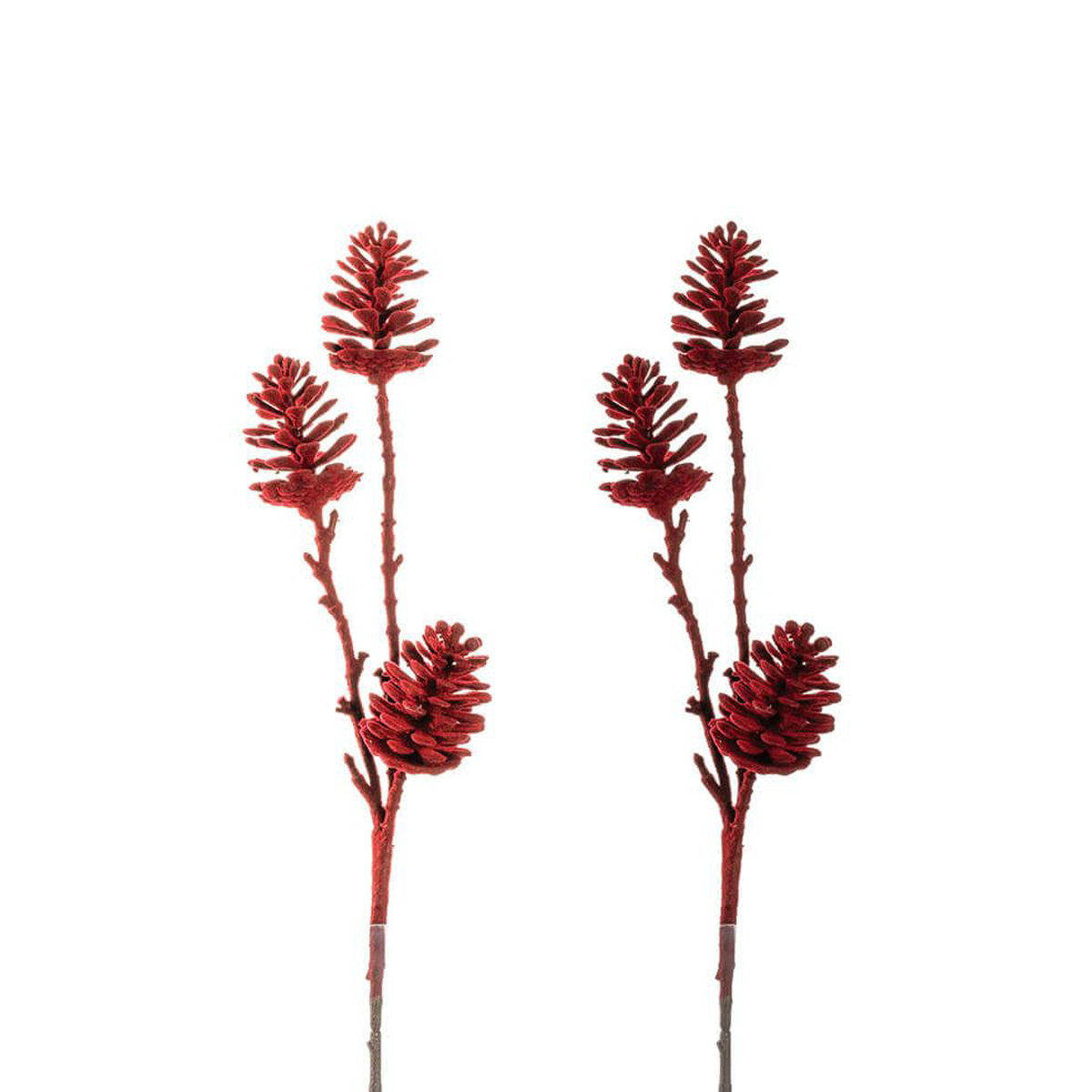 DECORA 36cm vjestacki cvijet, sisarke/crvena