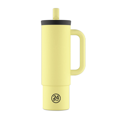 STRAW CUP 800ml termos sa slamkom, Citrus