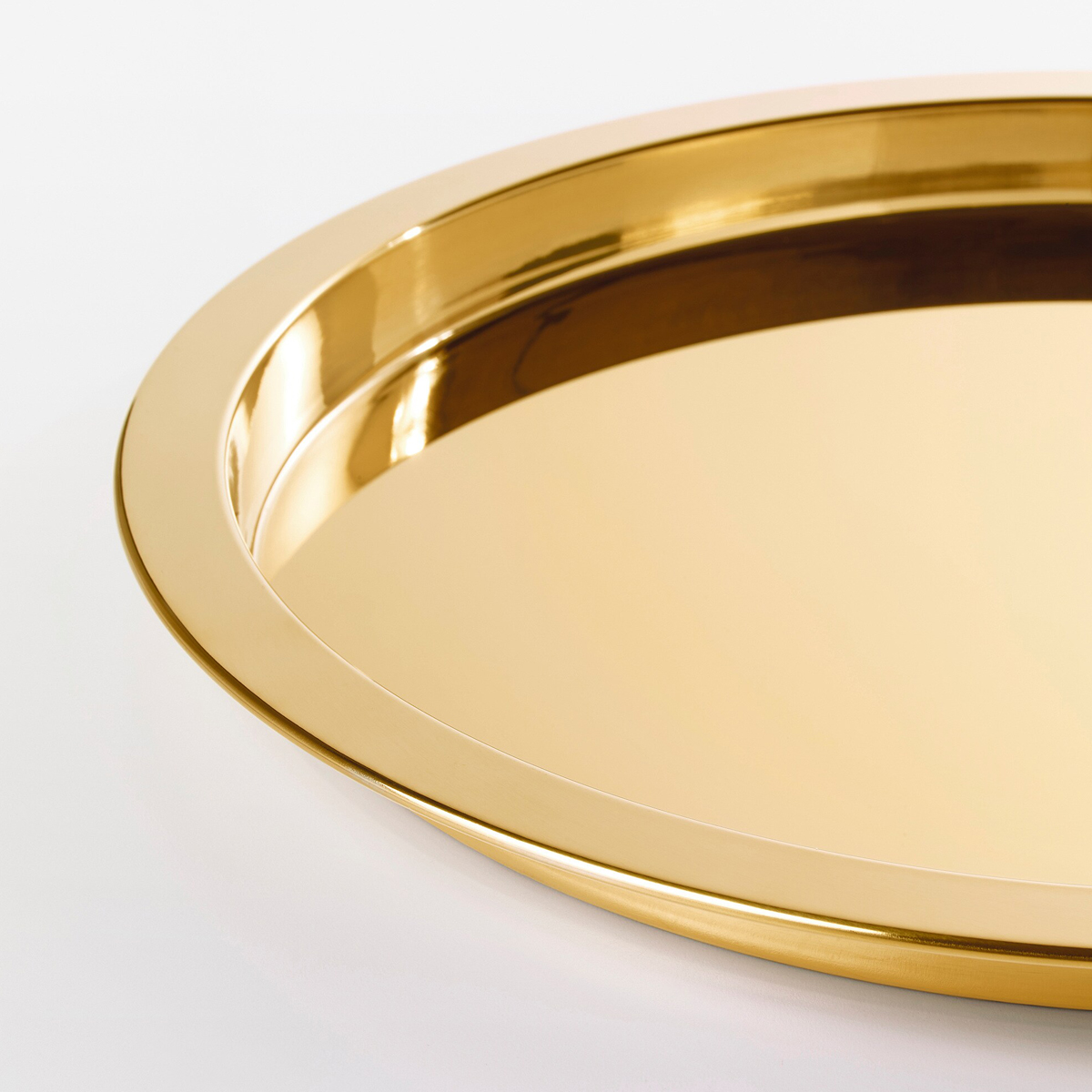 GLATTIS 38cm posluzavnik, mesing