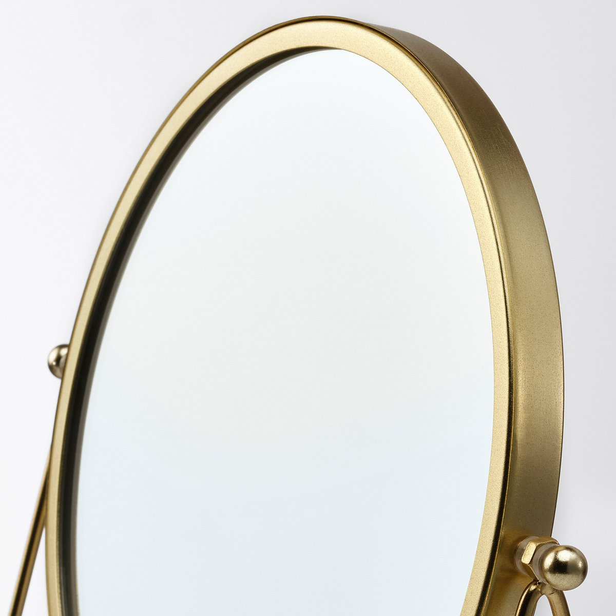 LASSBYN 17cm stono ogledalo, zlatna
