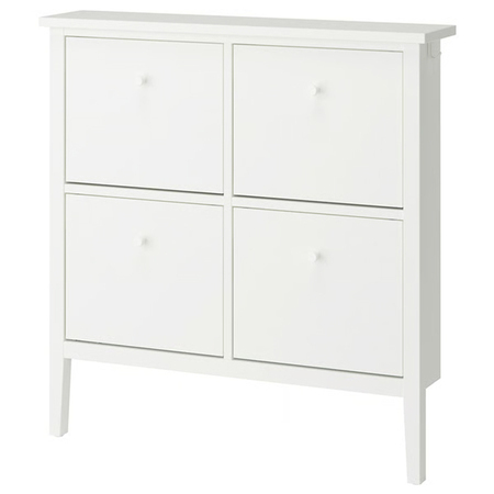 GULLABERG 105x22x107cm Cipelar s 4 odjeljka, bijela