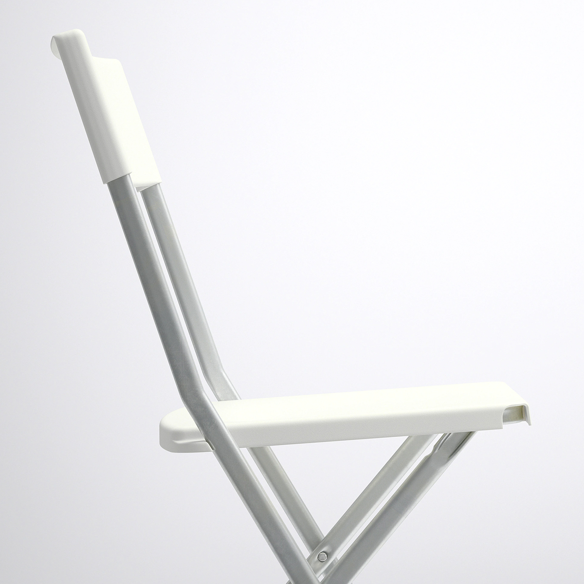 GUNDE stolica na rasklapanje, bijela