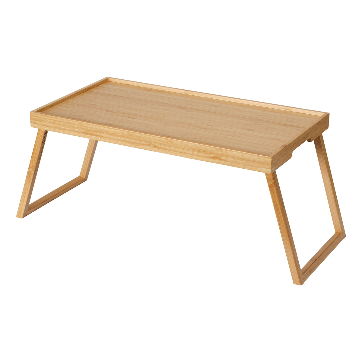RESGODS 52x29cm posluzavnik za krevet, bambus