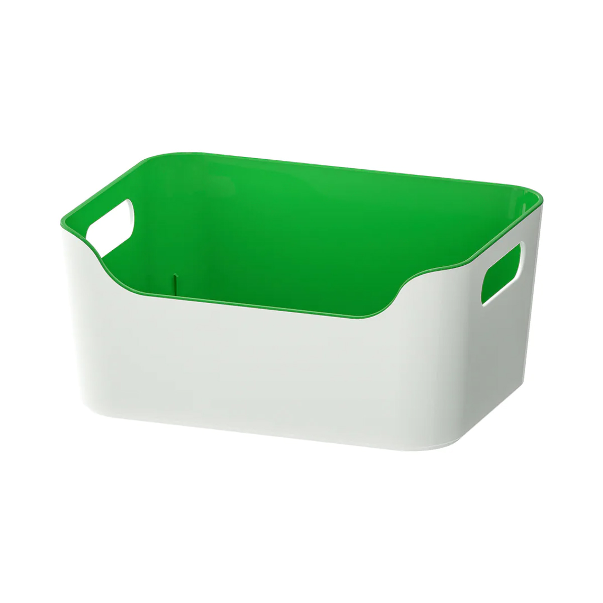 VARIERA 24x17cm kuhinjska kutija, zelena/bijela