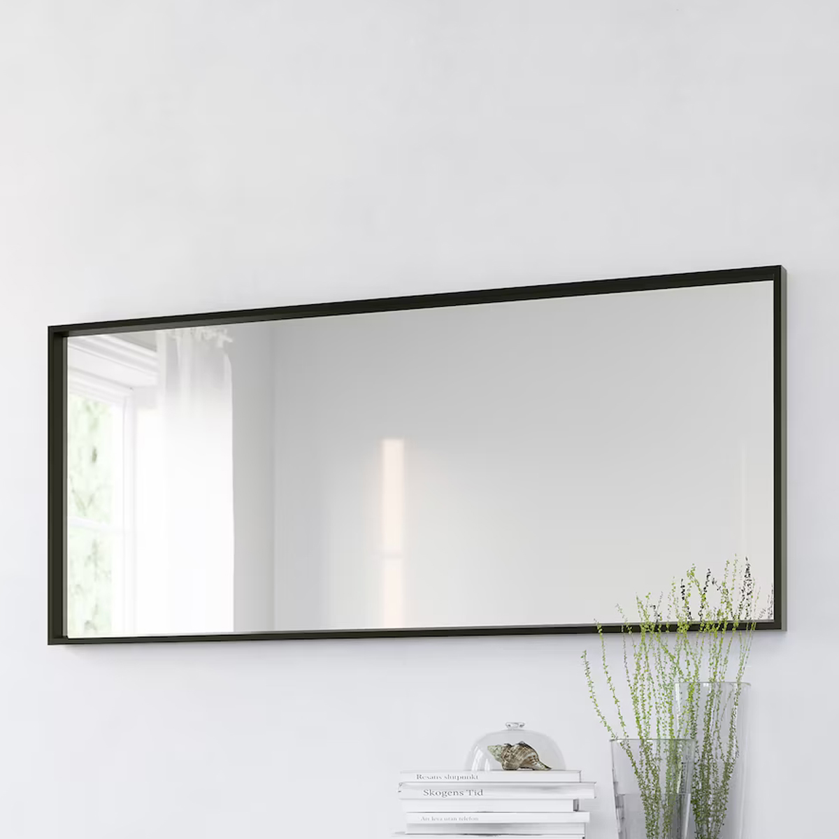 NISSEDAL 65x150cm zidno ogledalo, crna