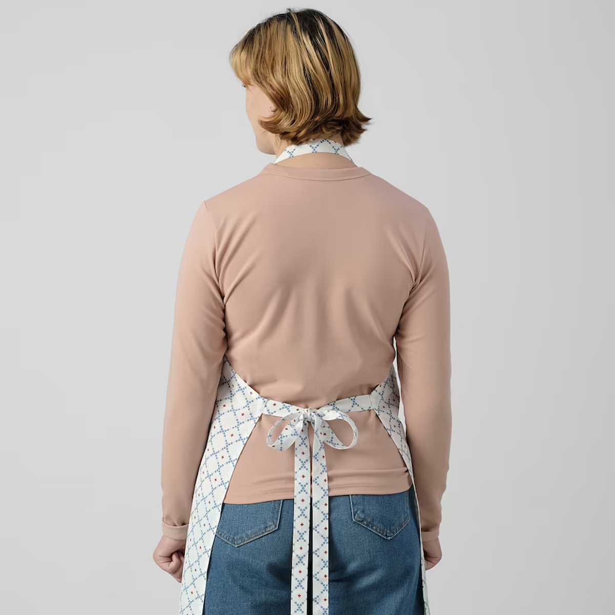 INAMARIA 69x85cm kecelja, dezenirano/plava