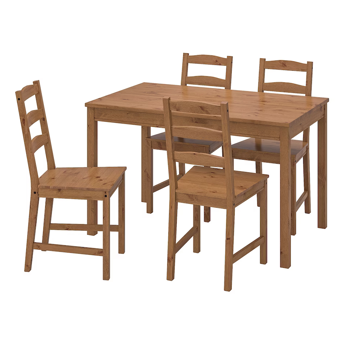 JOKKMOKK 118x74cm trpezarijski set sto i 4 stolice