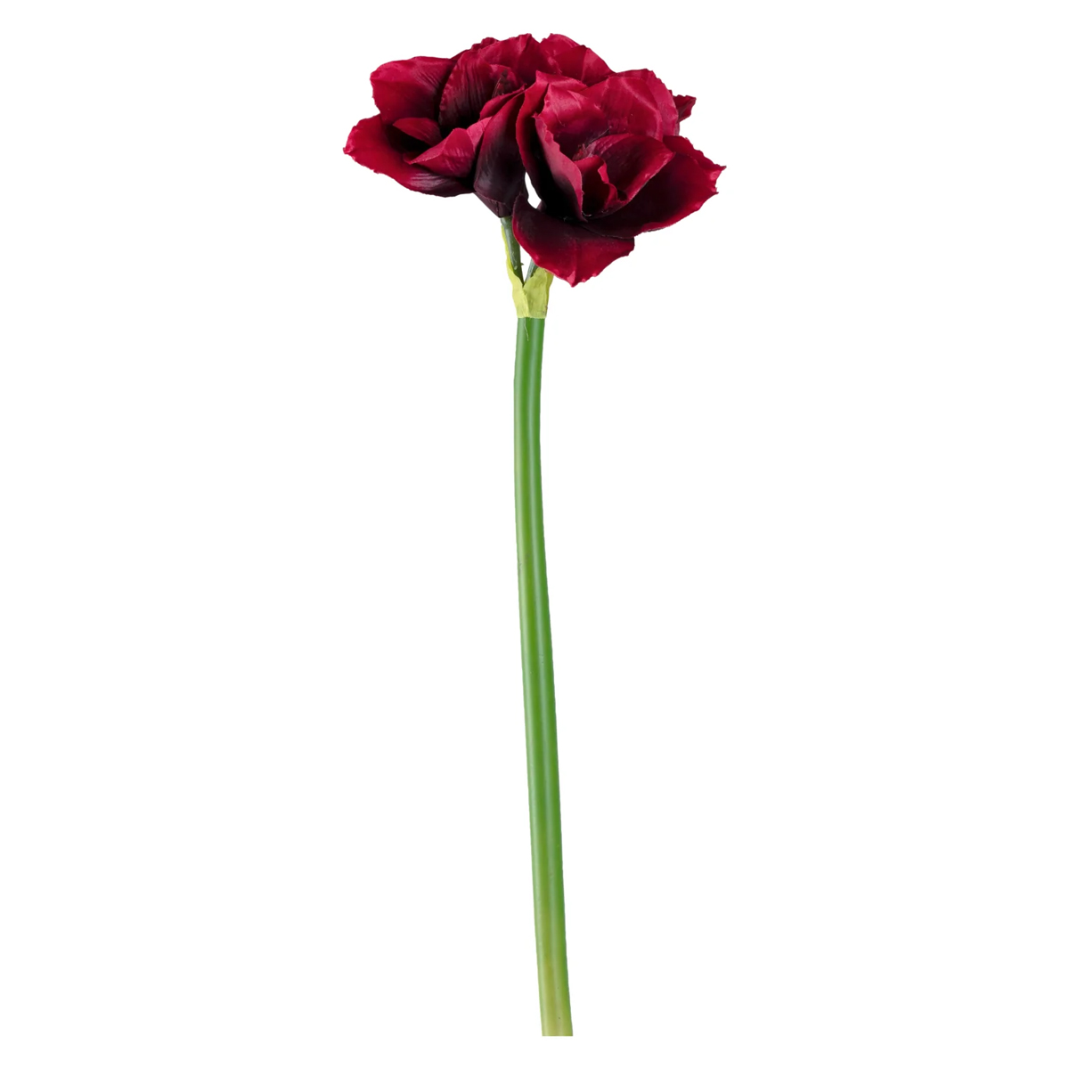 AMARYLLIS 70cm vjestacki cvijet, tamnocrvena