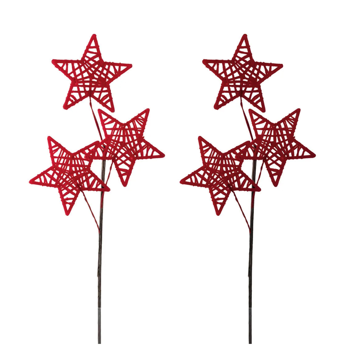 DECORA 45cm novogodisnja dekoracija, zvijezde