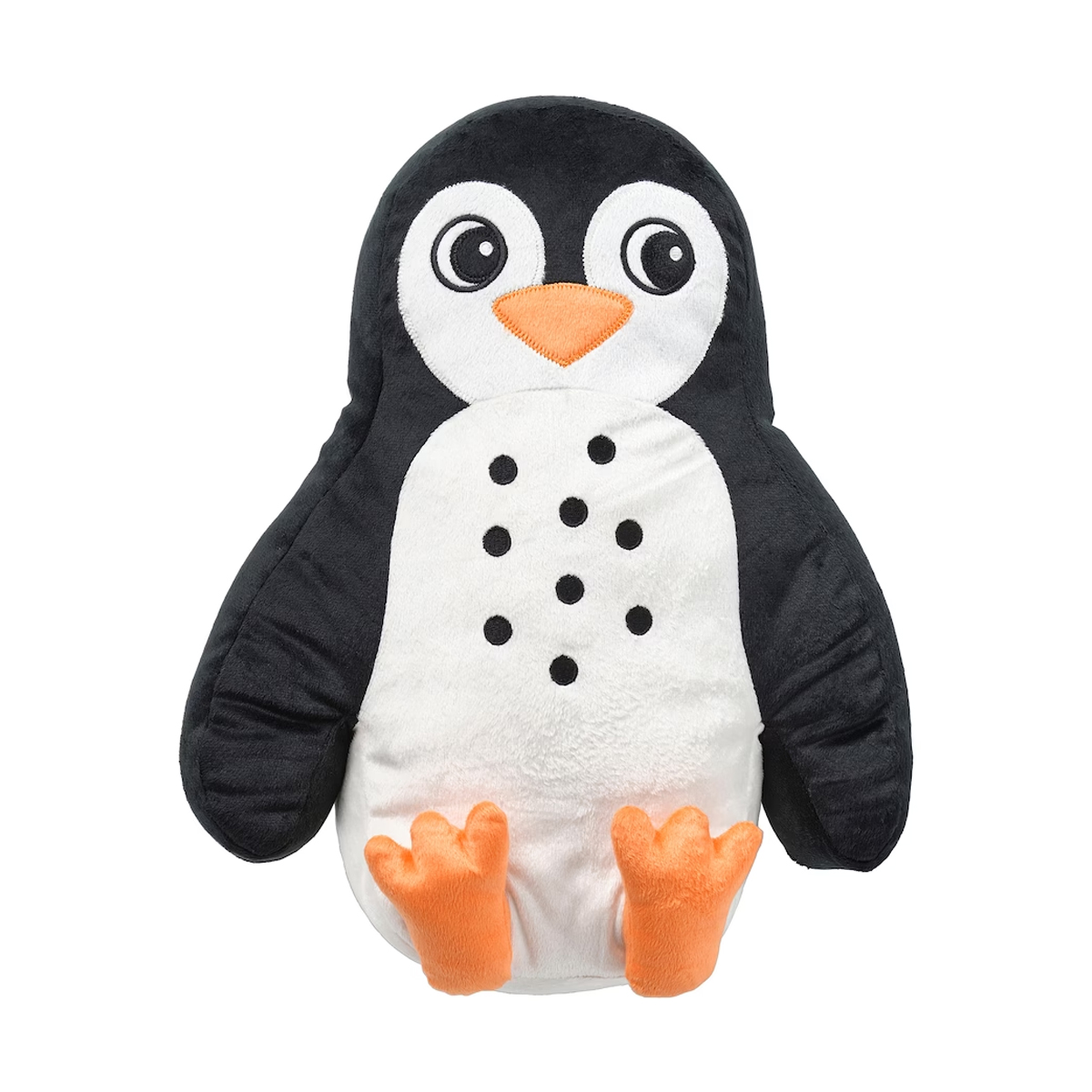 BLAVINGAD 40x32cm djecji jastuk, pingvin/crna/bijela